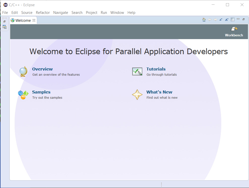 Eclipse Workspace Learn StateCU (for Software Developers)