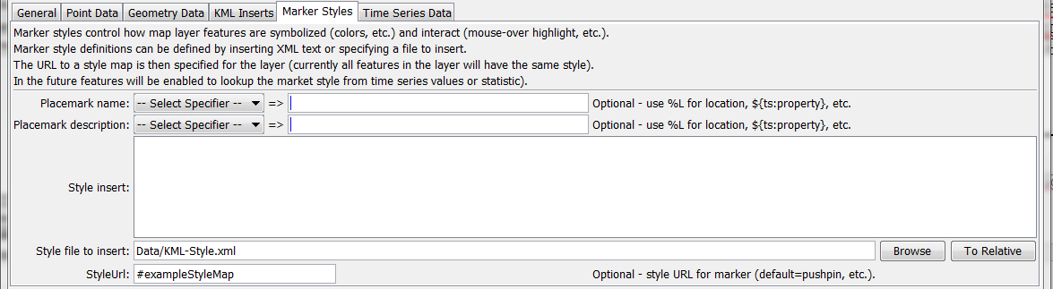 WriteTimeSeriesToKml_Styles