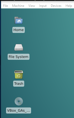 Guest additions desktop CD