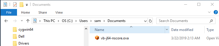 Export output file
